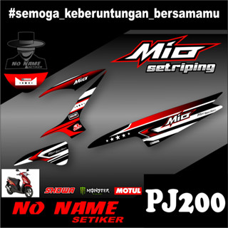 Mio m3 Striping Sticker (pj200) - สติกเกอร์ สําหรับติดตกแต่งรถจักรยานยนต์