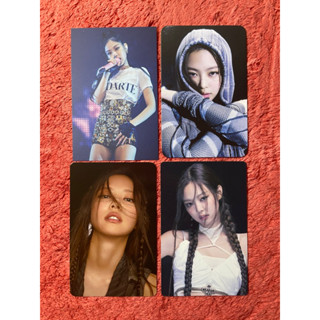 Photocard PC JENNIE BLACKPINK อัลบั้ม BORN PINK POB KTOWN4U FLIMTY SEOUL TOUR 2018