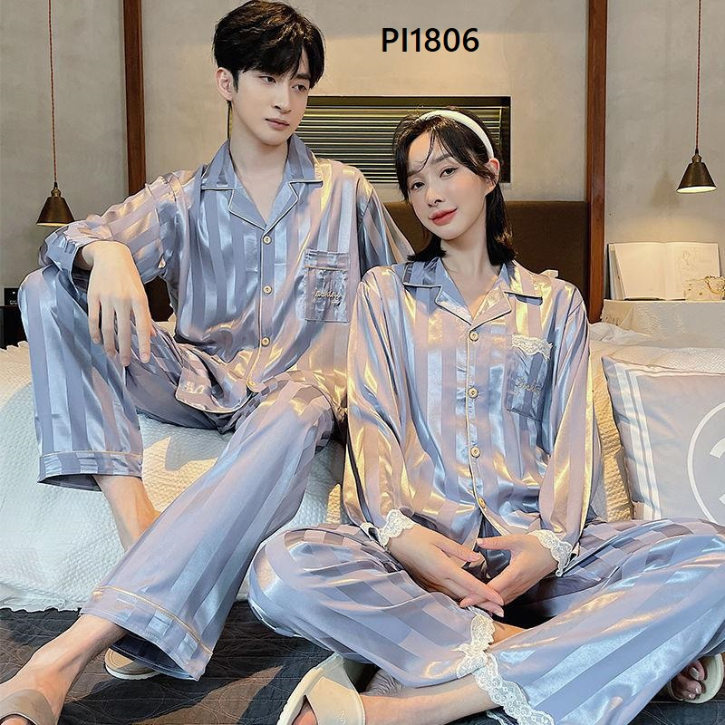 PP SATIN COUPLE PAJAMAS PI1806