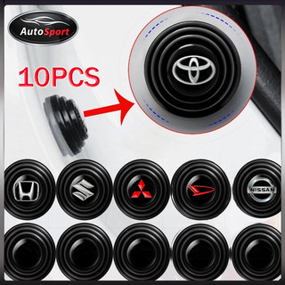 10PCS Peredam Pintu Mobil/Karet Bantalan Silentpro Pintu Mobil Peredam Tutup Pintu Mobil Universal