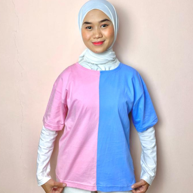 MKY CLOTHING TWO-COLOR เสื้อยืด