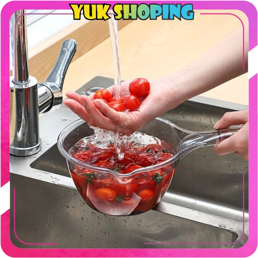 YUKSHOPING AESTHETIC TRANSPARENT BAUER ANTI-BREAK / SIWUR AESTHETIC CLEAR WATER BAUER / MULTIFUNCTIO