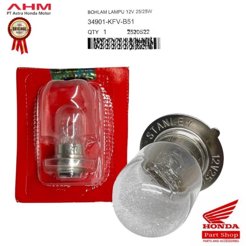 34901-KFV-B51 12V / 25W Grend หลอดไฟหน้า Vario 110Cw Vario 125