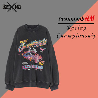 Crewneck H&amp;M Racing Championship (ฟรีสติกเกอร์)