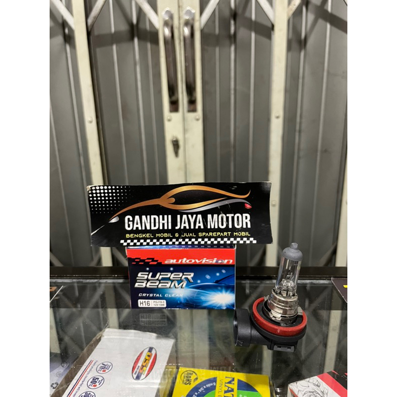 AUTOVISION H16 SUPER BEAM 12V-19W หลอดไฟ