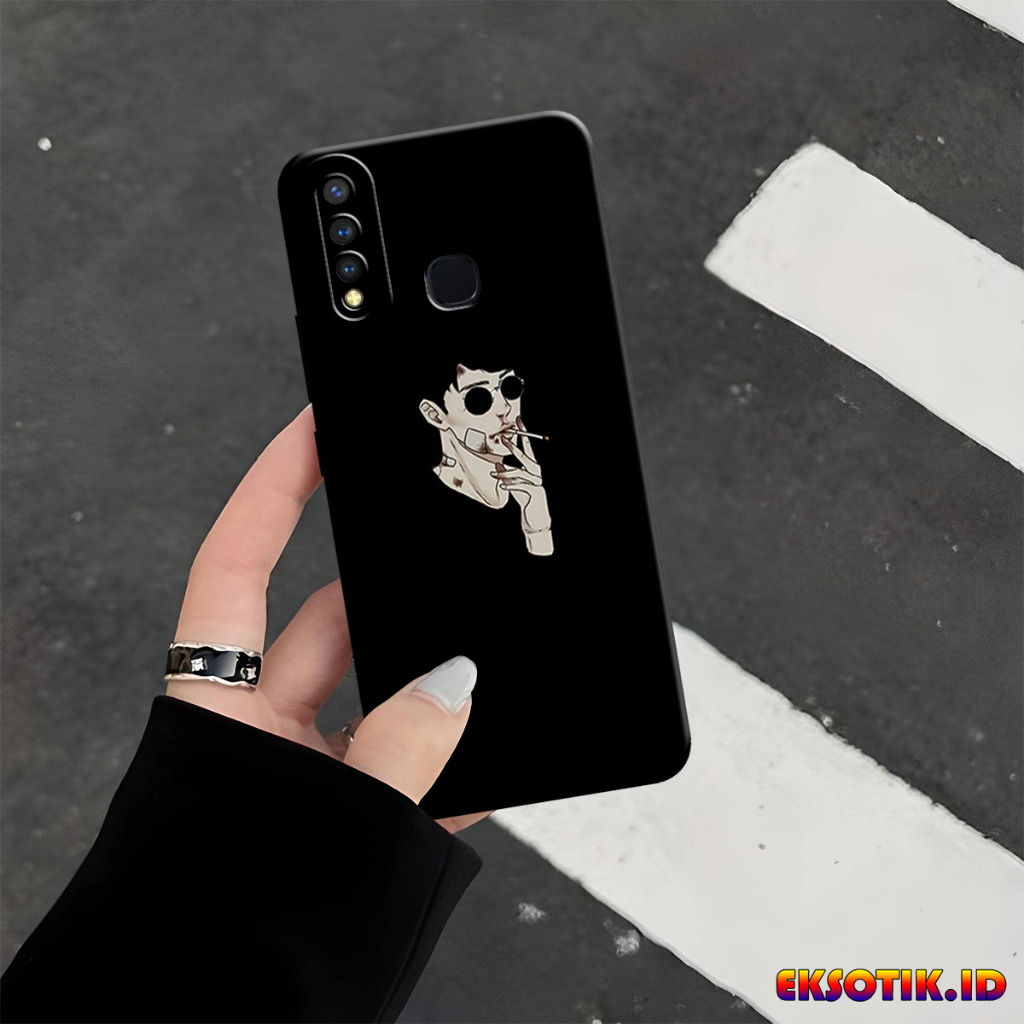 VIVO Y19 กรณี Eksotik.id VIVO Y19 ปลอก VIVO Y19 ซิลิโคนโทรศัพท์มือถือผิวอุปกรณ์เสริม VIVO Y19 Hardca