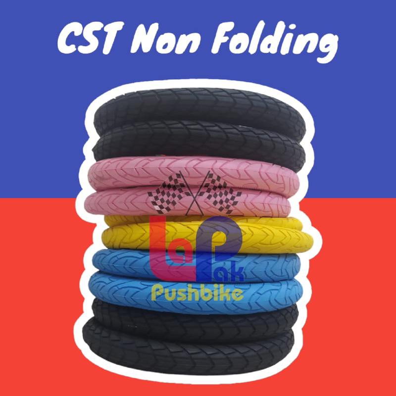 CST ยางไม่พับ Pushbike ยางนอก