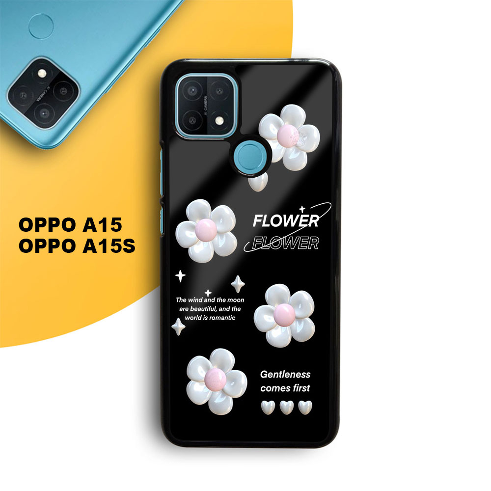 เคส HP Oppo A15 / A15s - เคสโทรศัพท์ Oppo A15 / A15s - (ดอกไม้) - เคสโทรศัพท์ - เคสโทรศัพท์ - เคสโทร