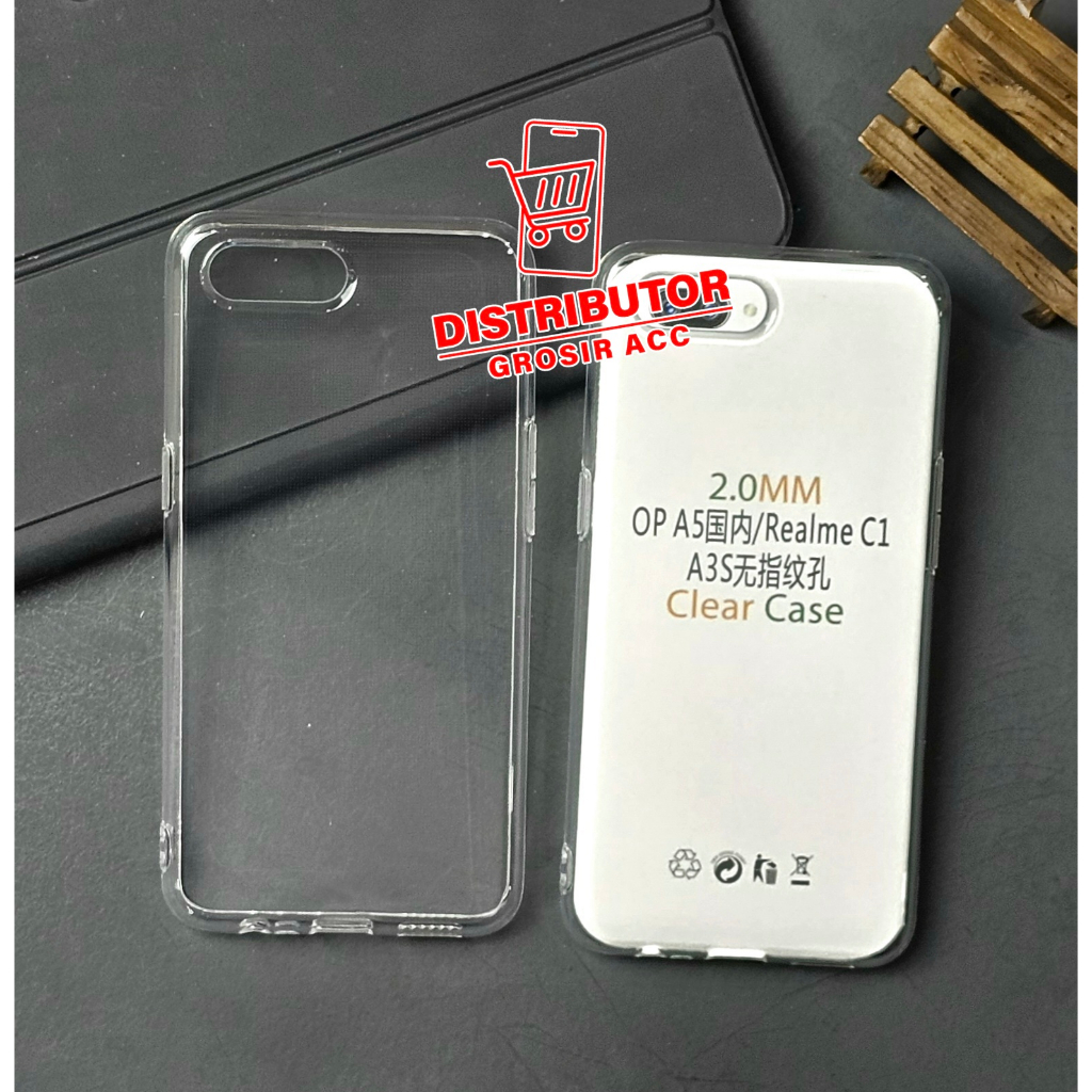 เคสใส 2.0MM PREMIUM CLEAR CASE OPPO A3S CH-1