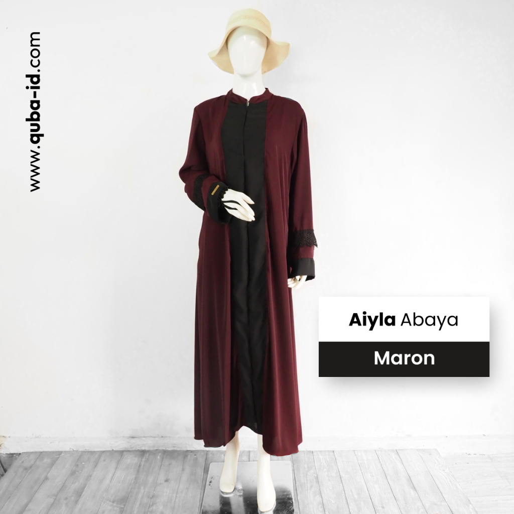 Abaya - ผ้าไหม Fursan Gamis syari มุสลิม Anem