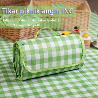 300*200cm Tikar Lipat/Tikar Piknik/ Alas Piknik /Tikar Pantai Anti Air