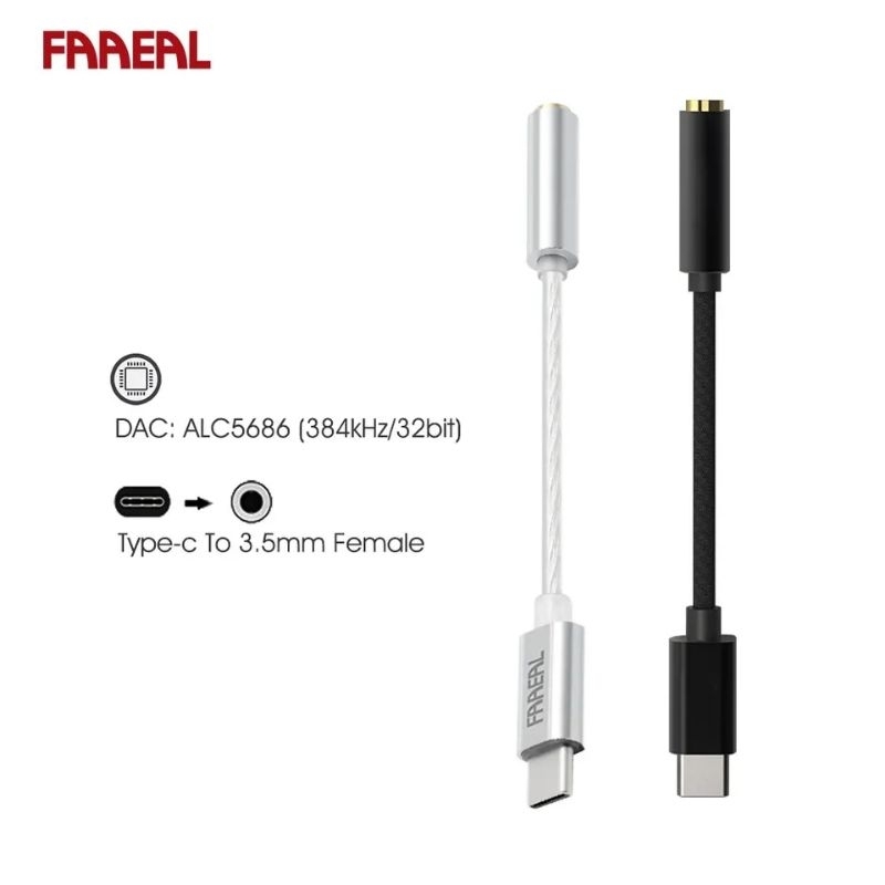 Usb DAC Faaeal KT4099 อะแดปเตอร์เสียง USB Type C Alt Conexant CX31992