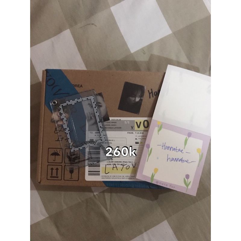 Bts V TAEHYUNG SEALED LAYOVER ALBUM