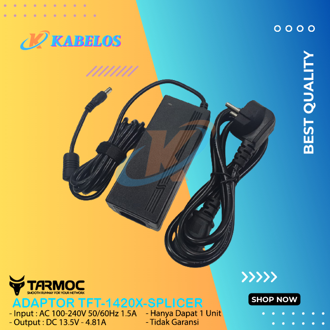 เครื่องชาร์จ Splicer Tarmoc TFT-1420X-SPLICER | FO อะแดปเตอร์ประกบ