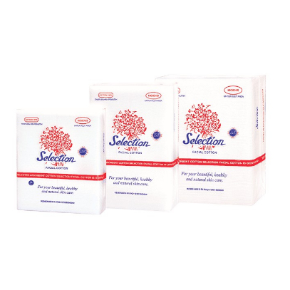 Selection Cotton / Selection Facial Cotton Box 35 gr / Beauty Cleansing Facial Cotton 35gr