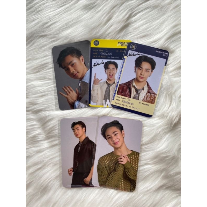 [จอง] ชุดโฟโต้การ์ดอย่างเป็นทางการ Ta Nakanta BeOnCloud Premier Set SendOff Benefit KinnPorsche Worl