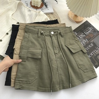 Rok Cargo Skirt Rok Mini Premium Rok Denim-R006
