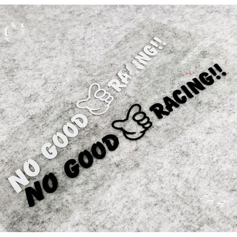 สติ๊กเกอร์ no good racing jdm สติ๊กเกอร์ jdm kanji รถ กระจกแล็ปท็อปรถจักรยานยนต์ ฯลฯ