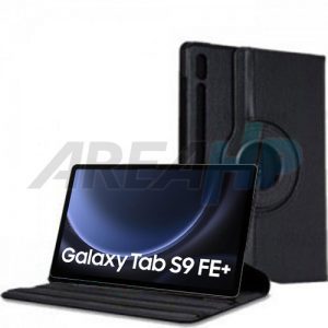 หมุนหนังพลิกกรณีปลอก Samsung Tab S9 FE+ 12.4 นิ้ว 2023 X610 X616