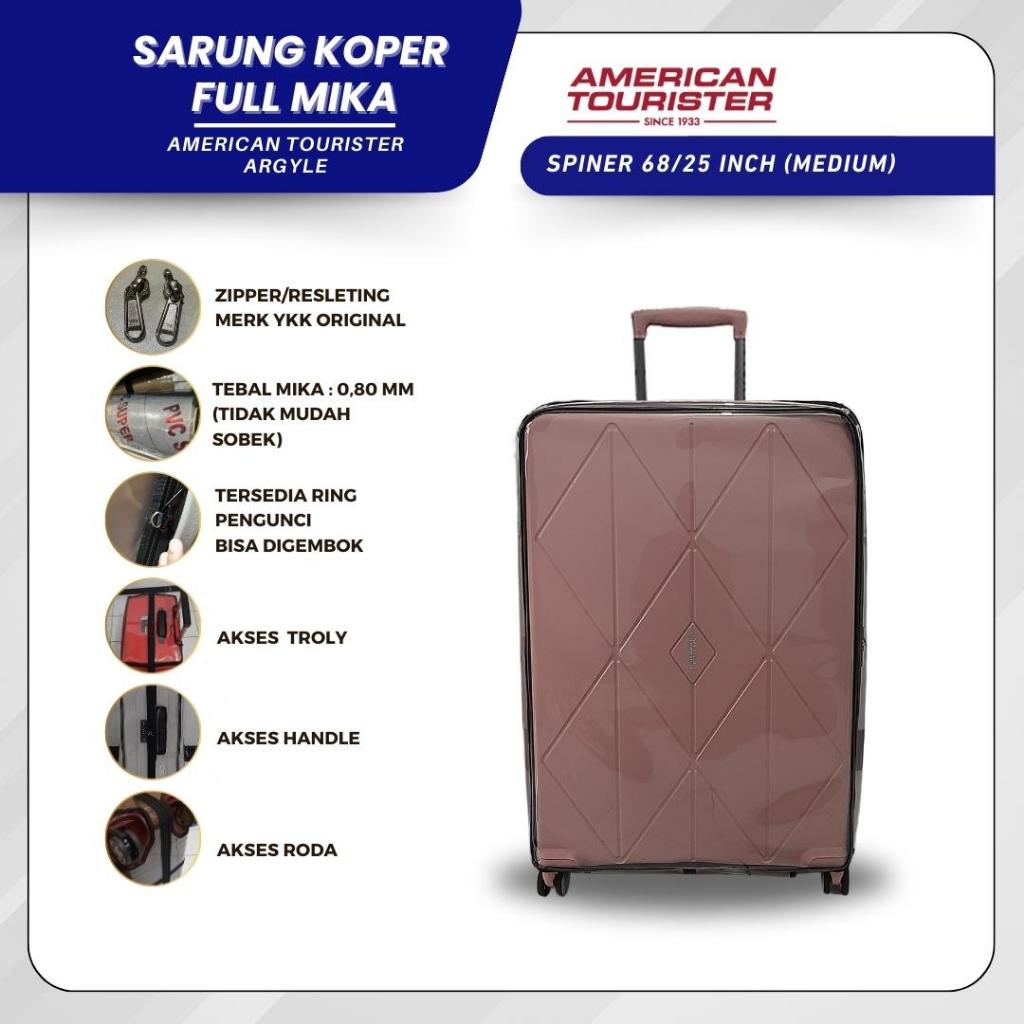 Reborn LC - ผ้าคลุมกระเป๋าเดินทาง | ผ้าคลุมกระเป๋าเดินทาง Fullmika Special American Tourister Argyle