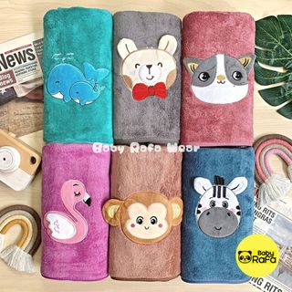 Handuk Bayi Kumakids Microfiber Premium 50 x 100 cm / Handuk Anak Premium Kumakids Kualitas Import