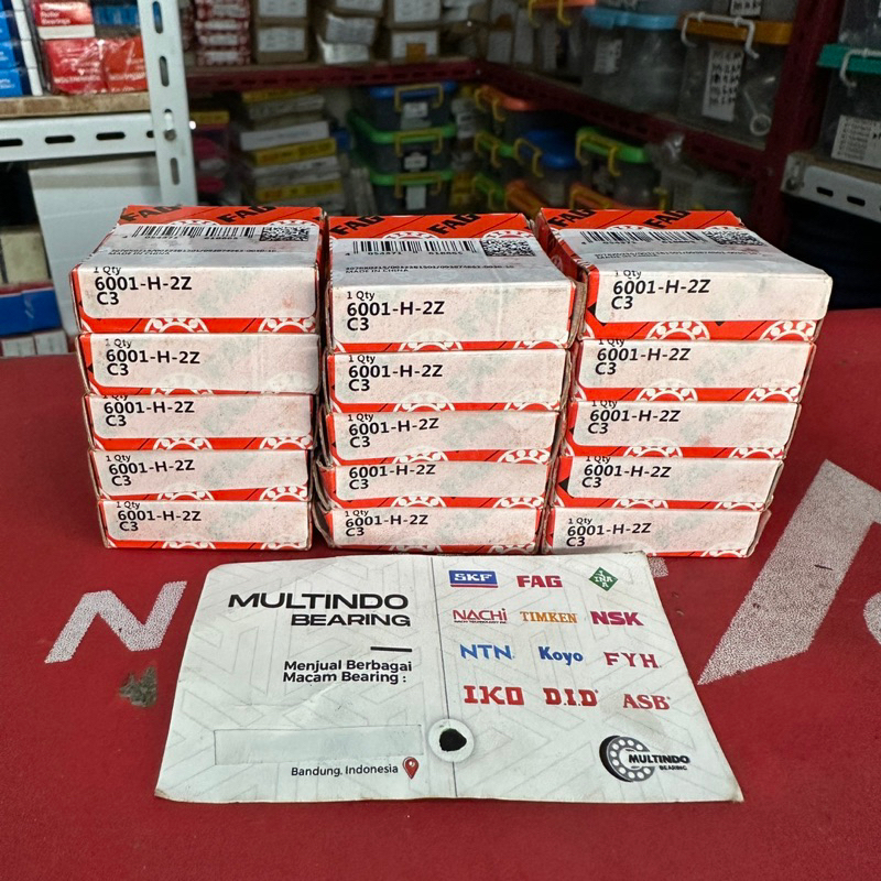 แบริ่ง 6001 ZZ C3 FAG ORIGINAL