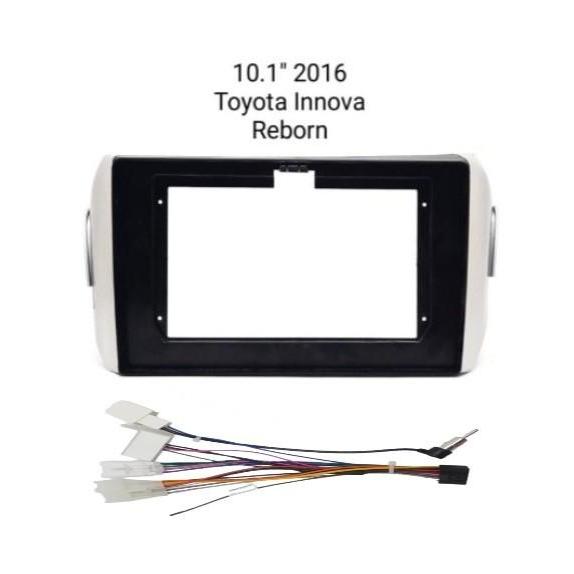 กรอบแผงหัว 10 นิ้ว สําหรับ Toyota Innova Reborn 2016 Android
