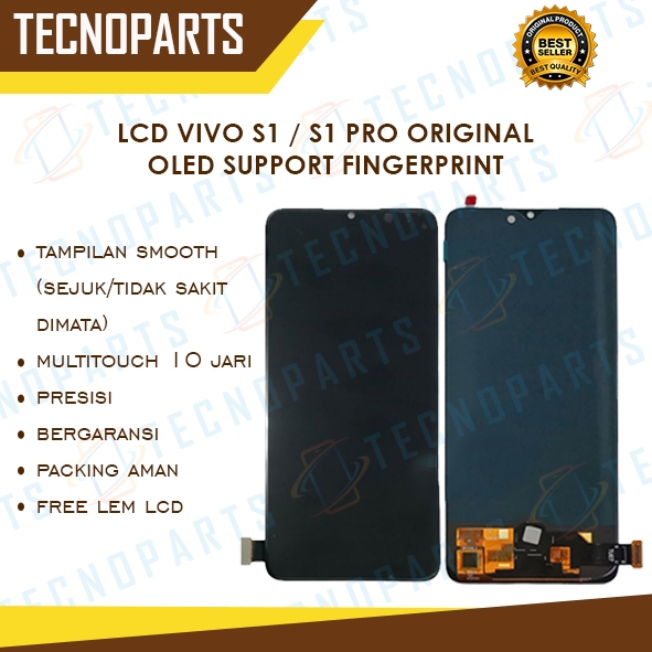 ขายส่ง หน้าจอสัมผัส LCD ของแท้ 100% สําหรับ VIVO S1 VIVO S1 PRO