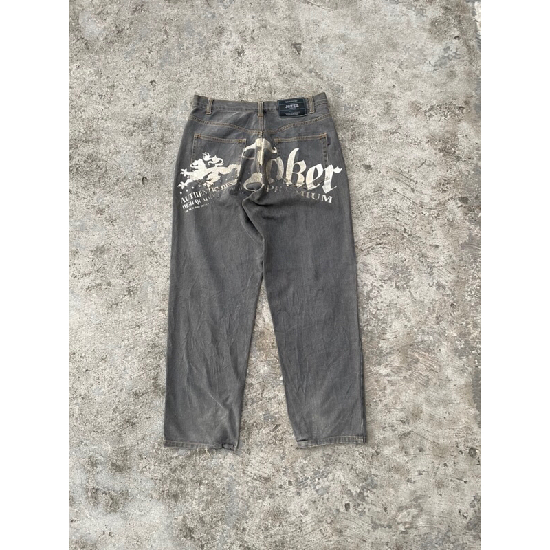 กางเกงยีนส์ Joker bagestressed ไม่ใช่ jnco
