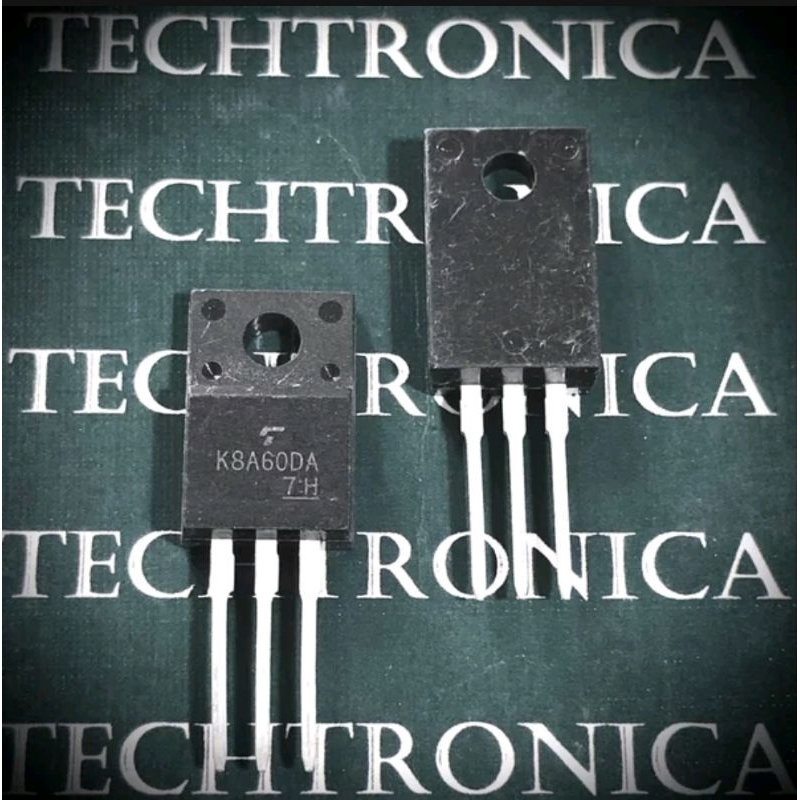 ทรานซิสเตอร์ MOSFET N-Channel K8A60D K8A60 TK8A60DA TK 8A60 DA TO-220F