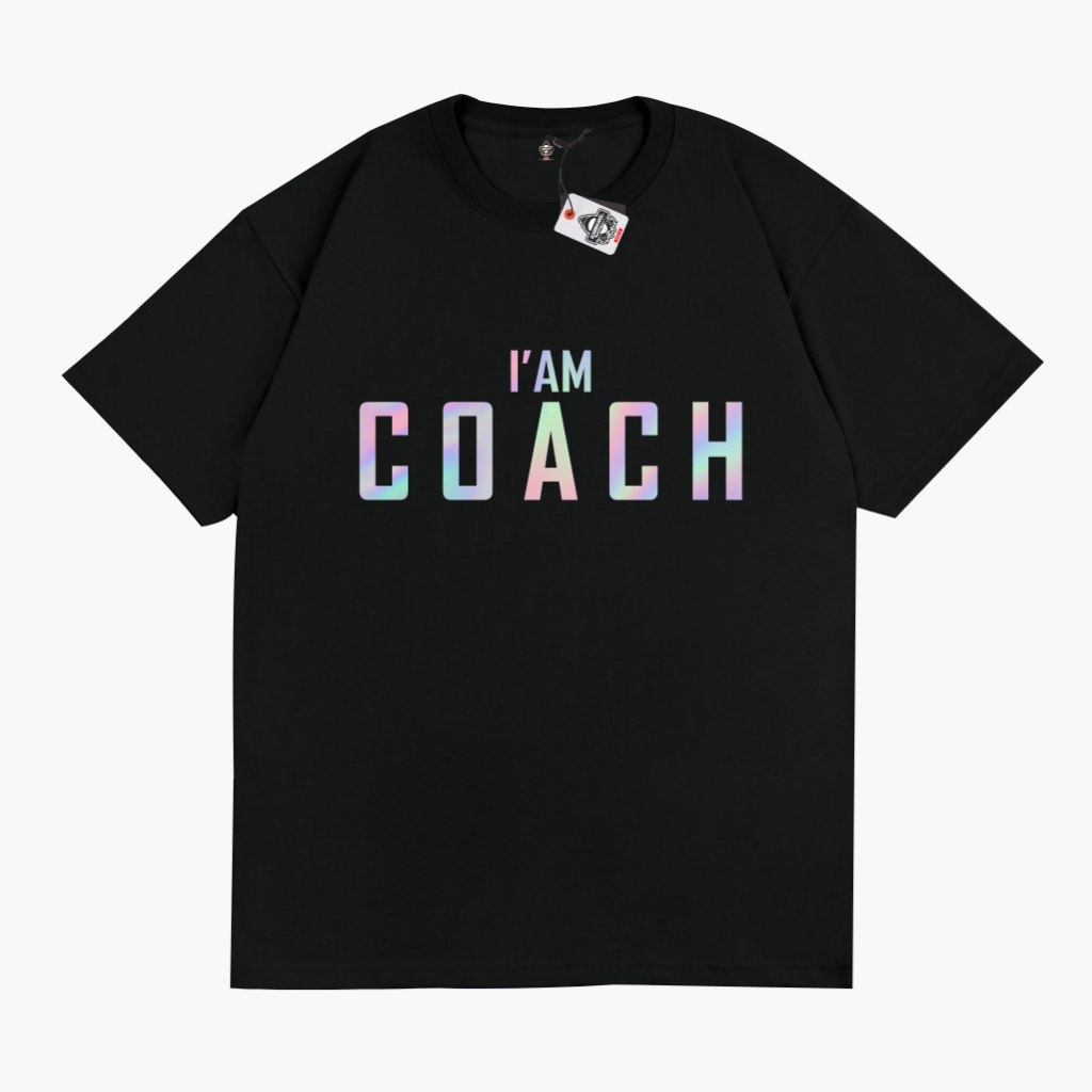 KRMK เสื้อยืด Unisex Distro เสื้อภาพรถ COACH I AM COACH DBL IBL NBL Sport