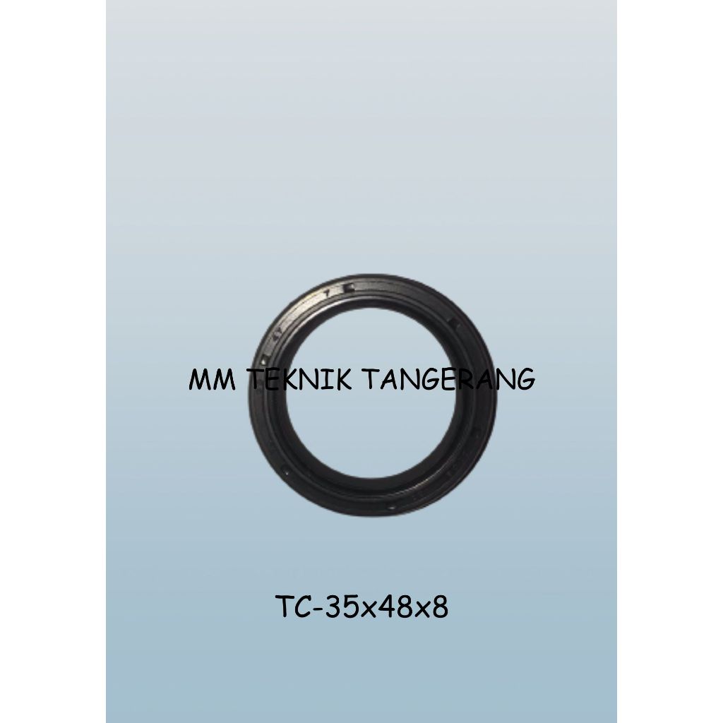 ซีลน้ํามัน TC 35x48x8 35 x 48 x 8 ยาง ซีลน้ํามันโช๊คเบรกเกอร์ 35 48 8