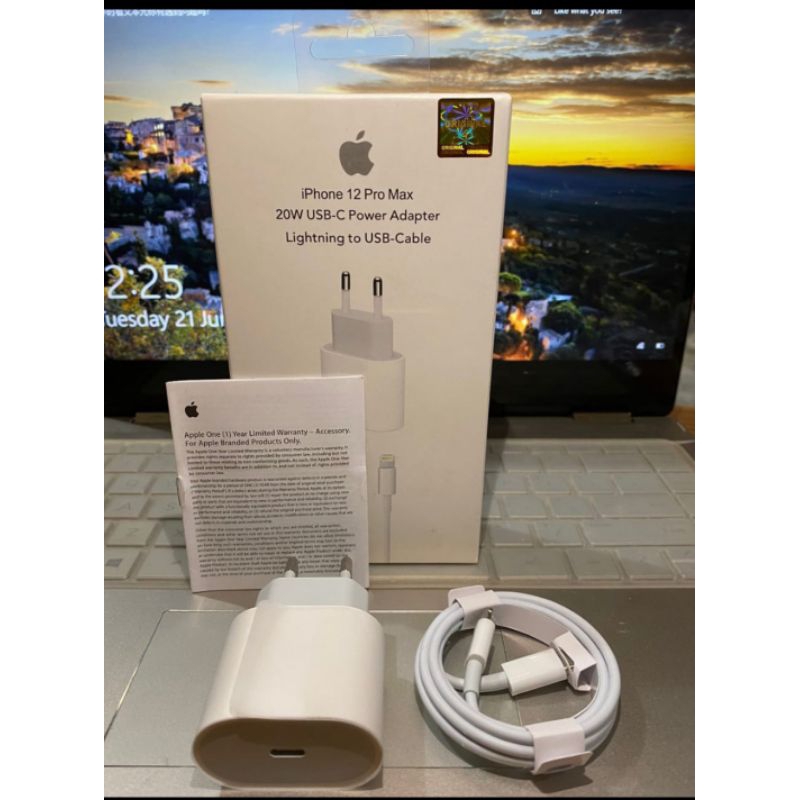 IPH 12 PRO MAX 20W C TO LIGHTNING ของแท้ 100%