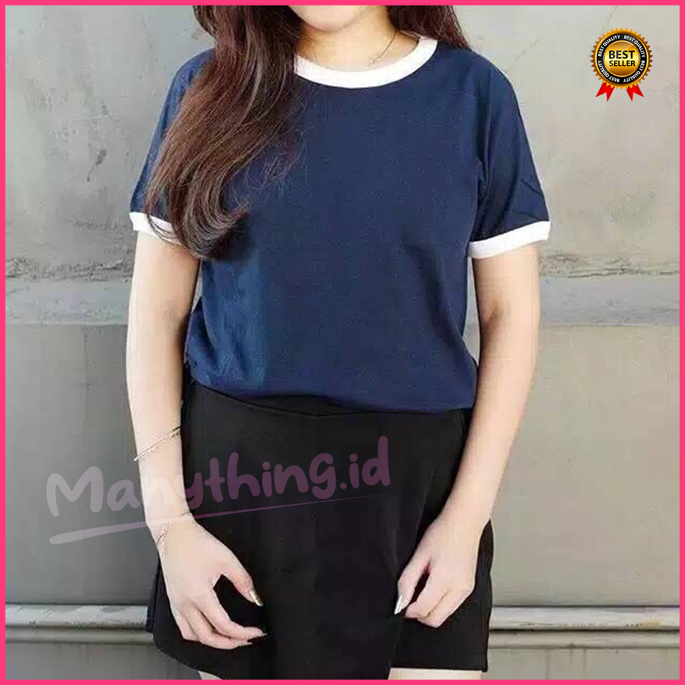 Ringer TEE ORIGINAL SPANDEX SUPER / RINGER TEE SPANDEX PLAIN / เสื้อยืด RINGER TEE / RINGER TEE PLAI