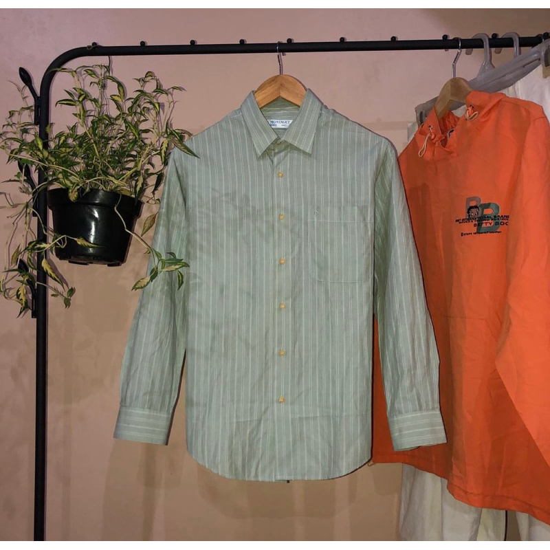 เสื้อเชิ้ตแขนยาว KEMEJA Montagut Paris