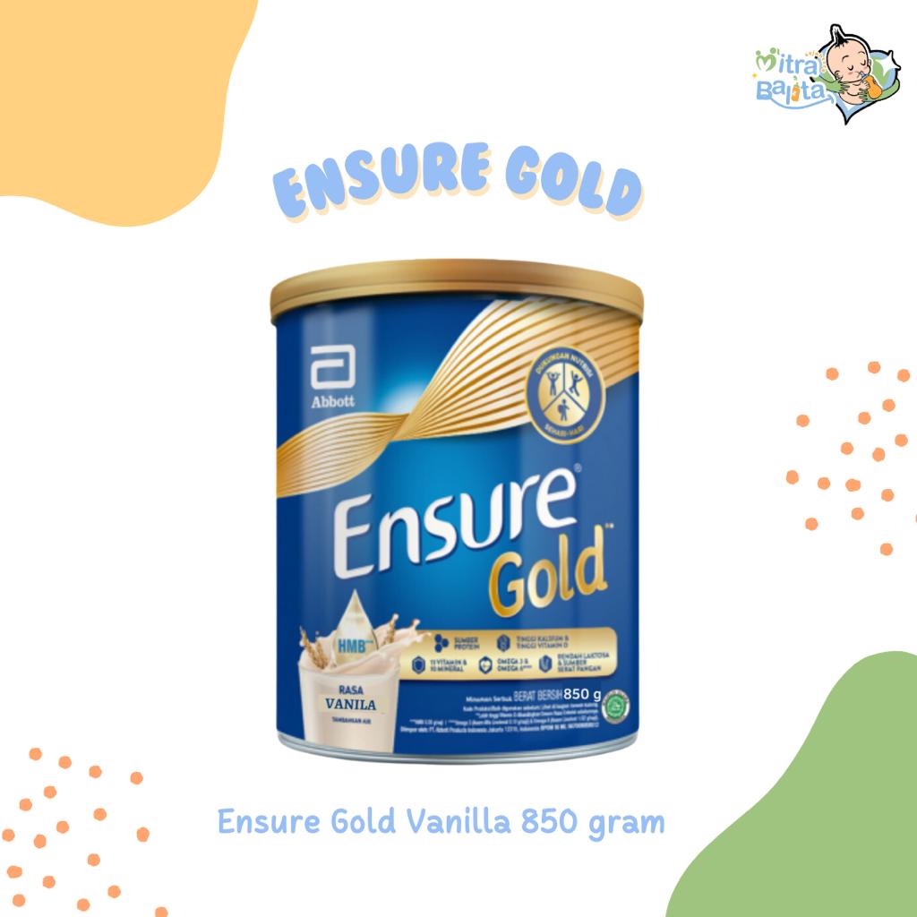 Ensure Gold HMB Vanilla 850g นมโภชนาการสําหรับผู ้ ใหญ ่ แลคโตสต ่ ํา