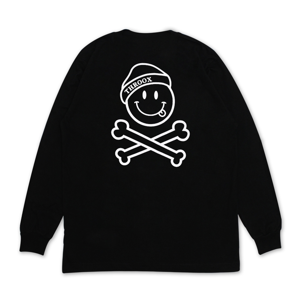 เสื้อแขนยาว Throx || Throx Femur เสื้อยืดแขนยาวสีดํา