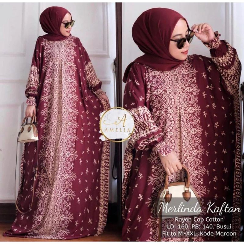 MOST VIRAL JUMBO KAFTAN LD 180 MERLINDA MOTIF