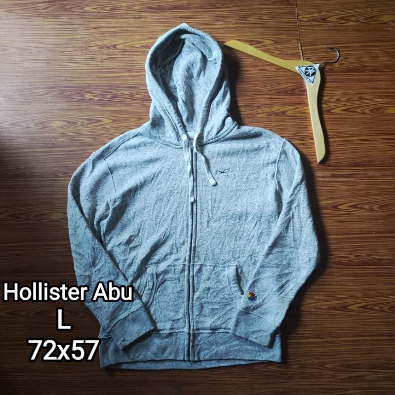 Hollister เสื้อฮู้ดมีซิป Holister