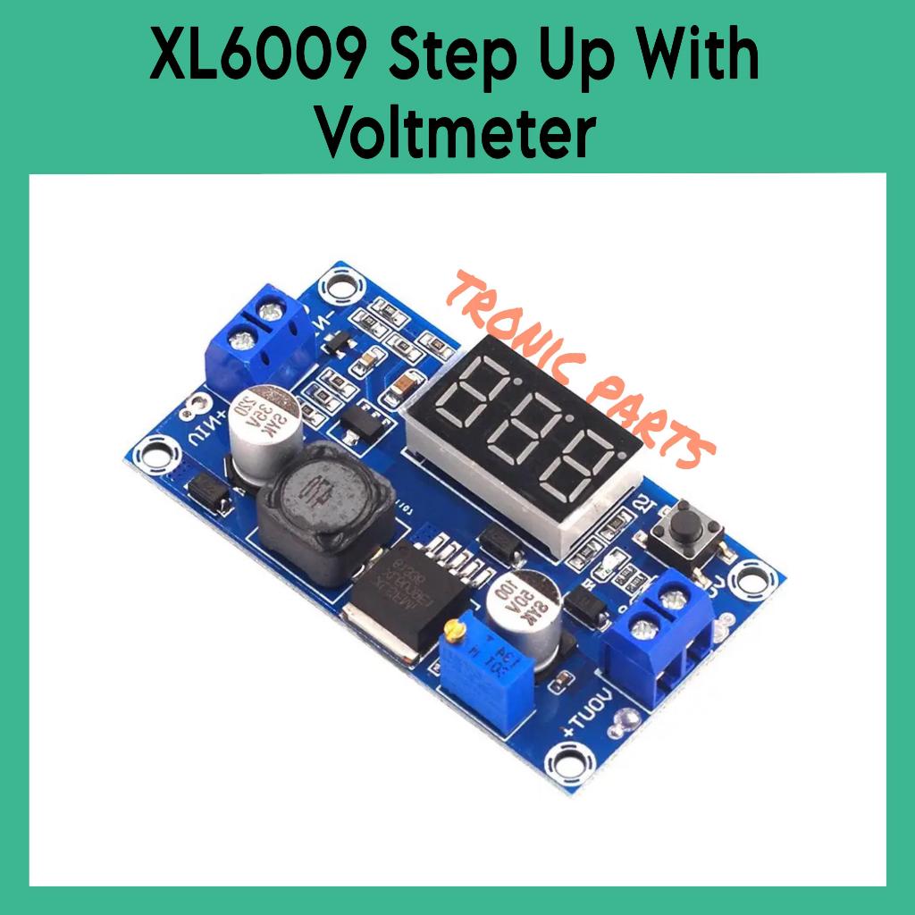 Xl 6009 โวลต์มิเตอร์ DC-DC Step Up Boost Converter 4A ปรับได้