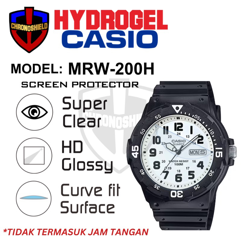 นาฬิกา Hydrogel ป ้ องกันรอยขีดข ่ วน Casio MRW 200H mrw200h