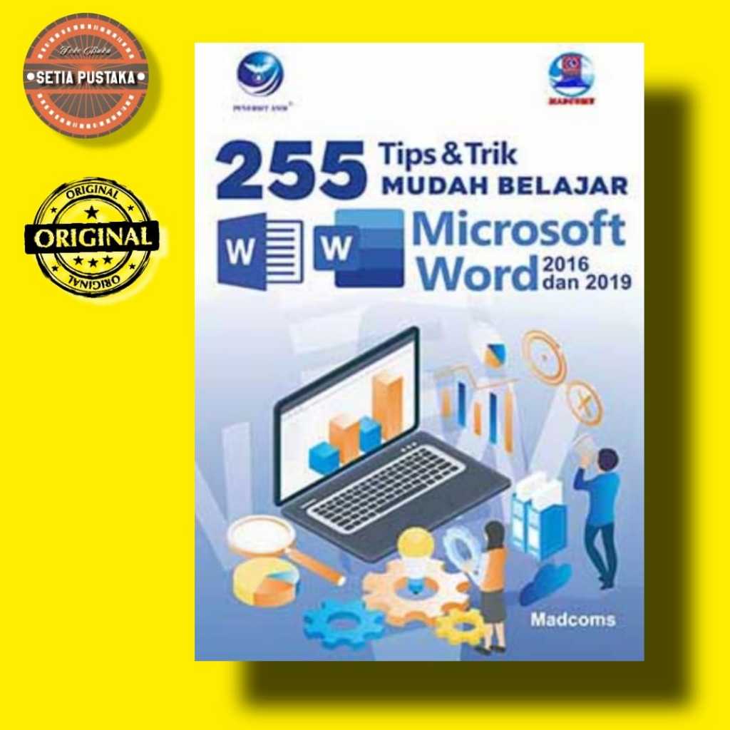 หนังสือ 255 Easy Learning Tips & Tricks Microsoft Word 2016 และ 2019 - Andi สํานักพิมพ์