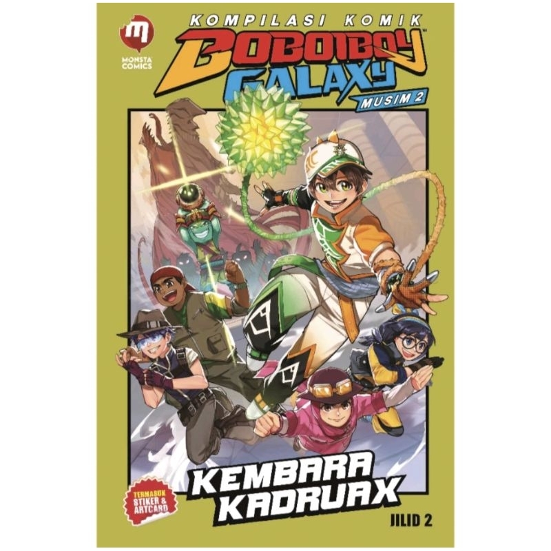 Boboiboy Galaxy Comic Compilation Season 2: Volume 2 "KEMBARA KADRUAX"