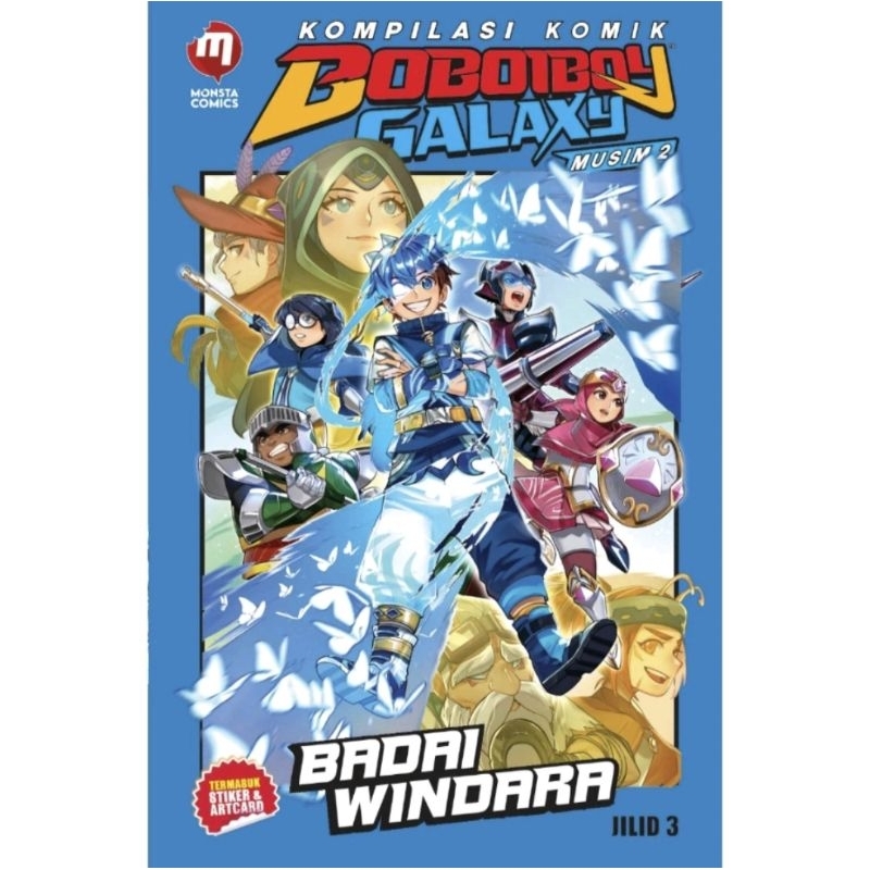 Boboiboy Galaxy Comic Compilation Season 2: Volume 3 "Storm WINDARA"
