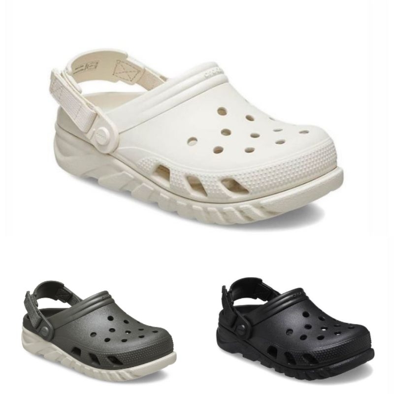 Crocs DUET MAX II CLOG รองเท้าแตะ UNISEX / รองเท้าแตะสําหรับผู้ชายและผู้หญิง