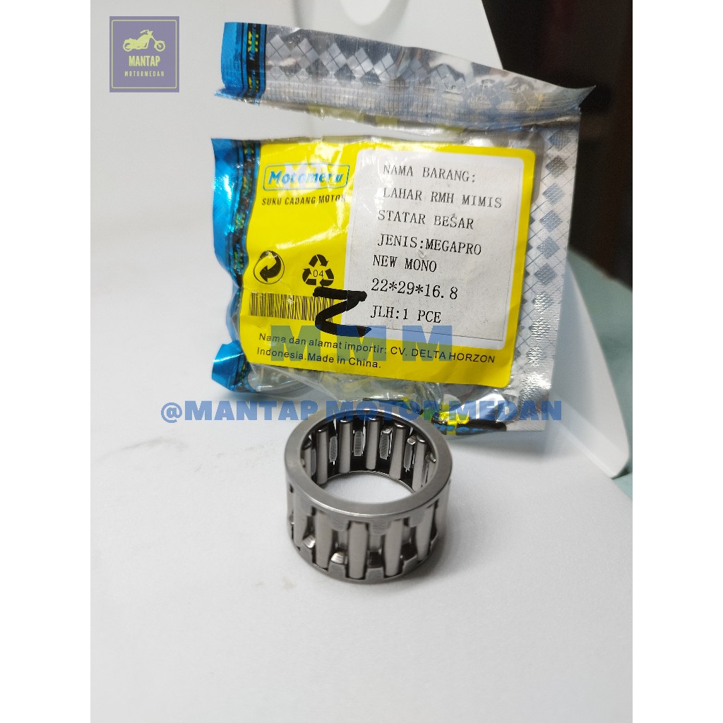 ไม้ไผ่ Lava แบริ่งขนาดใหญ่ Starter Mimis House Honda Mega Pro ใหม่ Mono Verza CRF 22x29x16.8 คุณภาพส