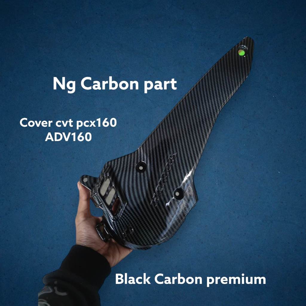แผ่นคาร์บอน สีดํา สําหรับ Honda Pcx 160 Adv 160
