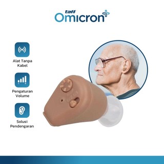TaffOmicron Alat Bantu Dengar In Ear Hearing Aid - K-88