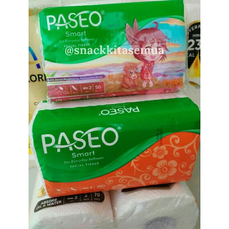 Paseio SMART FACIAL TRAVEL PACK 50S