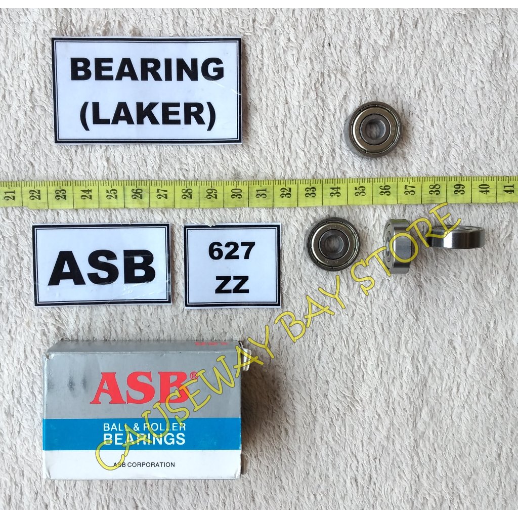 BEARING OR LAKER 627 ยี่ห้อ ZZ ASB